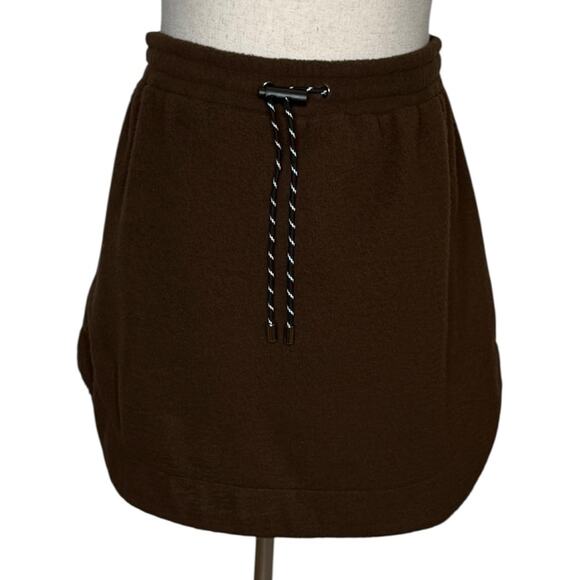 NWOT KkCo Pacific Fleece Mini Skirt in Mud – Sz Med - Picture 9 of 12
